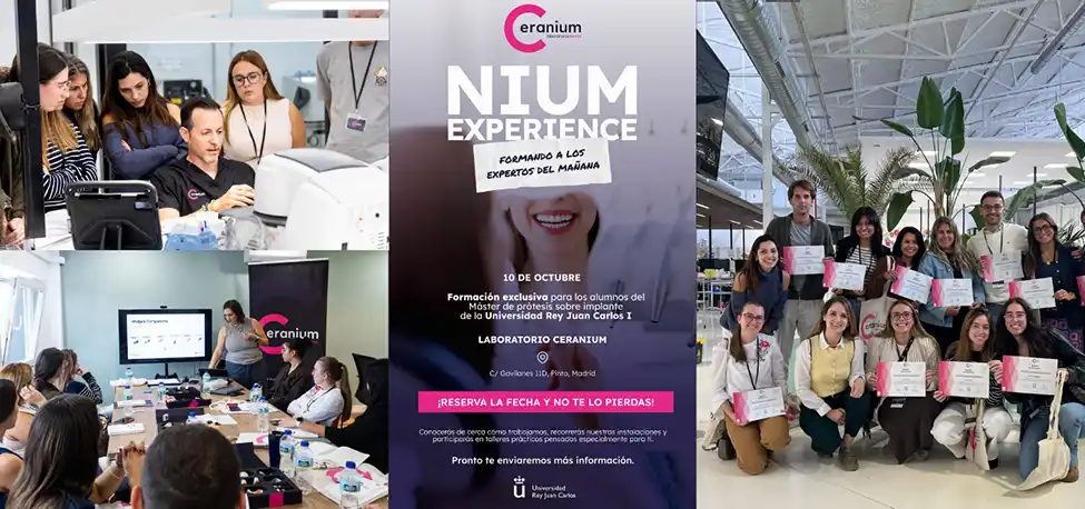 NIUM Experience: formación práctica para los futuros especialistas en prótesis sobre implantes