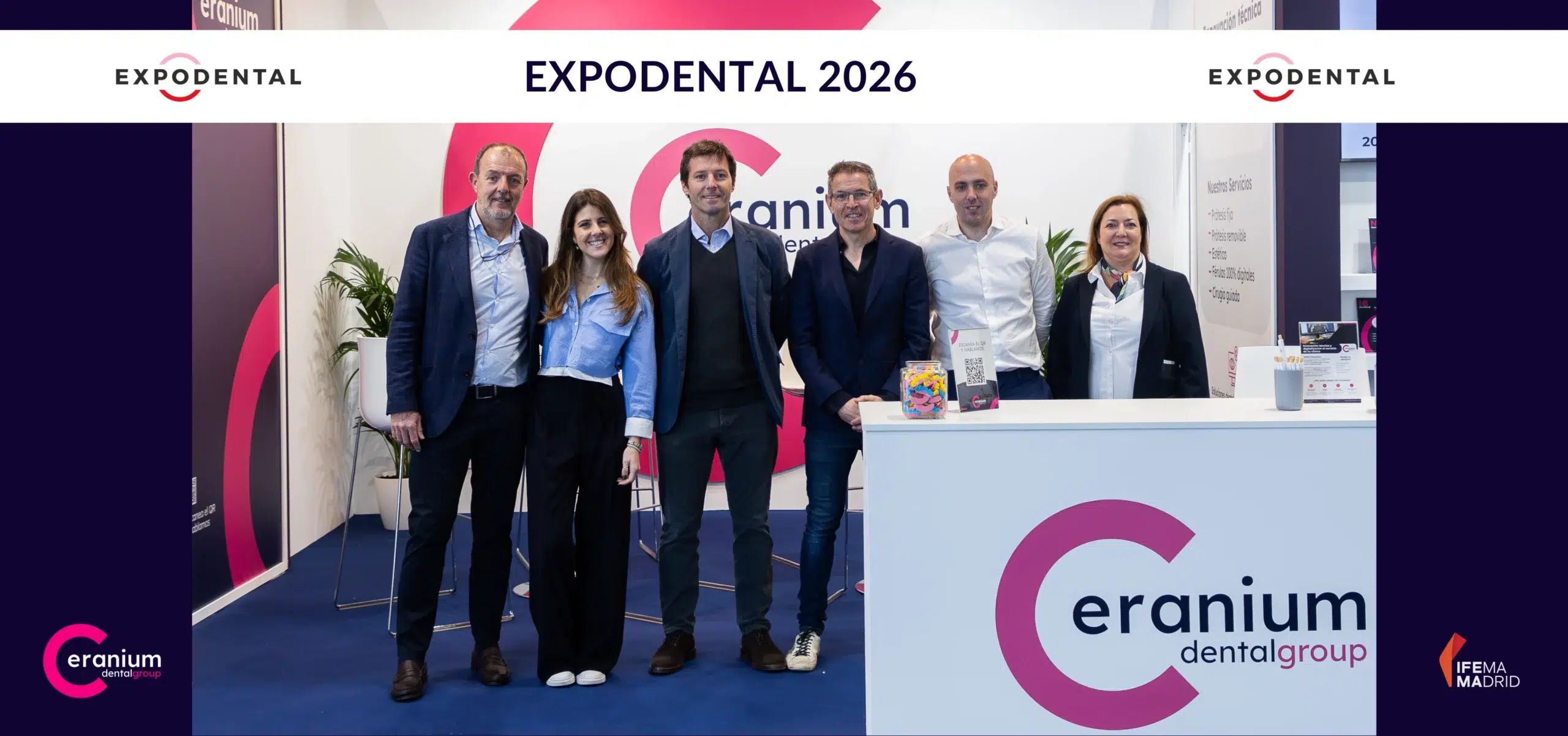 Expodental 2026: así vivimos una nueva etapa de Ceranium Dental Group